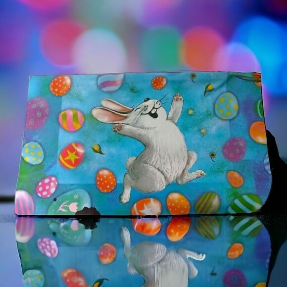 Easter Mailbox Wrap Laura Freeman Bunny Rabbit Magnetic Spring Wrapper Eggs.  Co - Picture 3 of 16